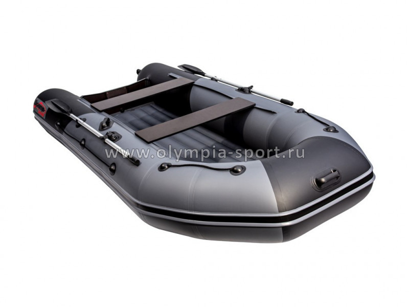 Лодка Таймень NX 3600 НДНД PRO графит/черный