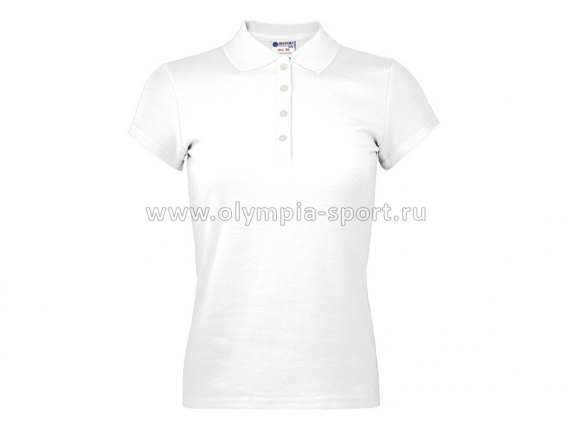 RedFort рубашка-поло женская белая р.XL (50)