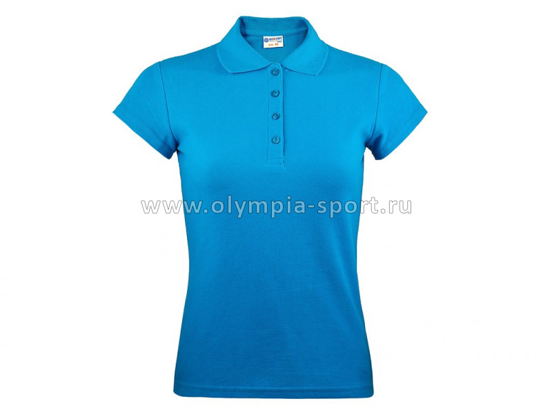 RedFort рубашка-поло женская голубая р.L (48)